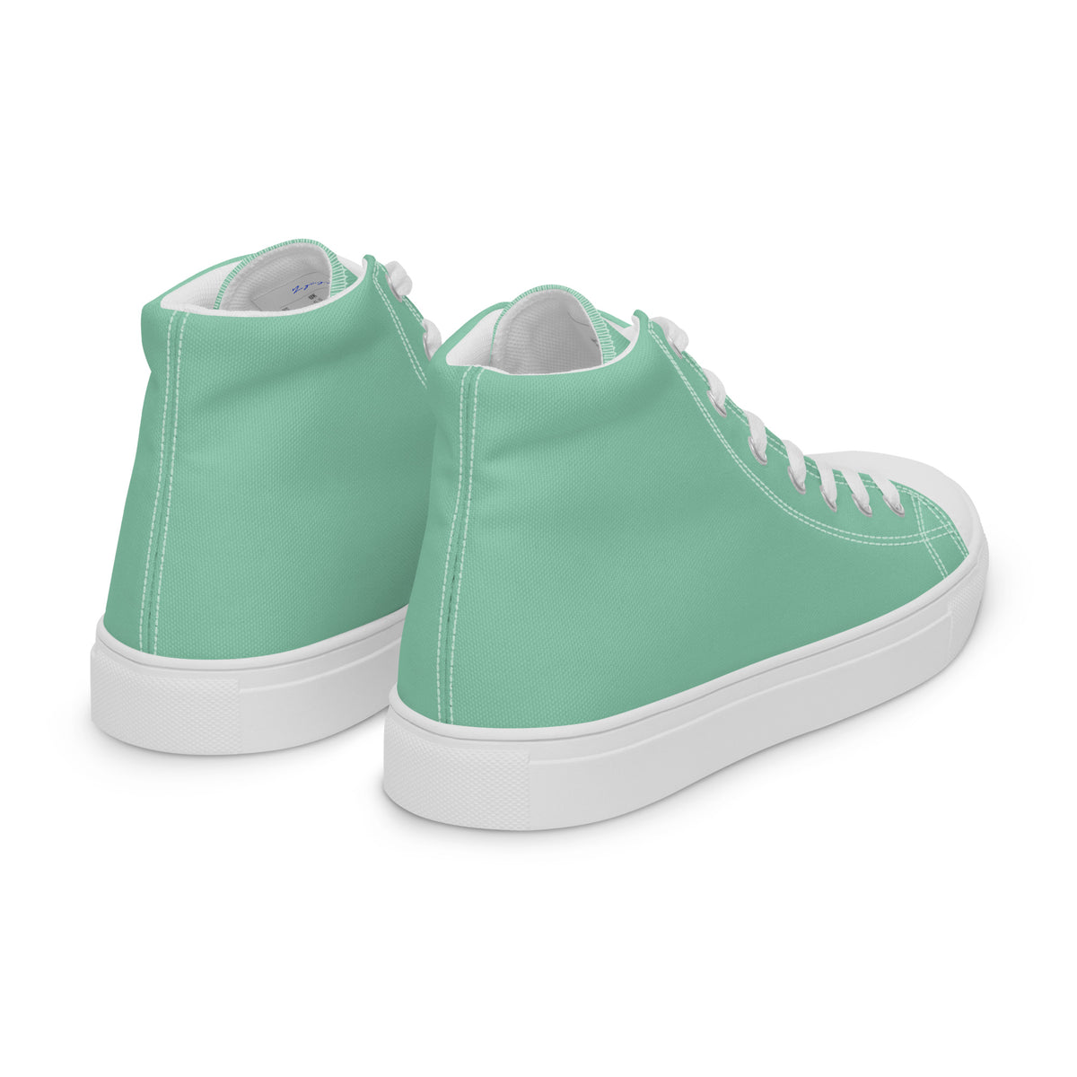 Men’s high top canvas-Vista Blue