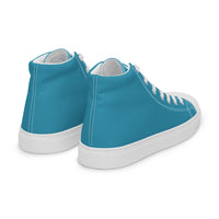Men’s high top canvas-Blue