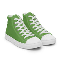 Men’s high top canvas-Green