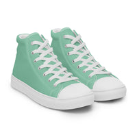 Men’s high top canvas-Vista Blue