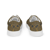 Men’s lace-up canvas