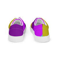 Men’s lace-up canvas