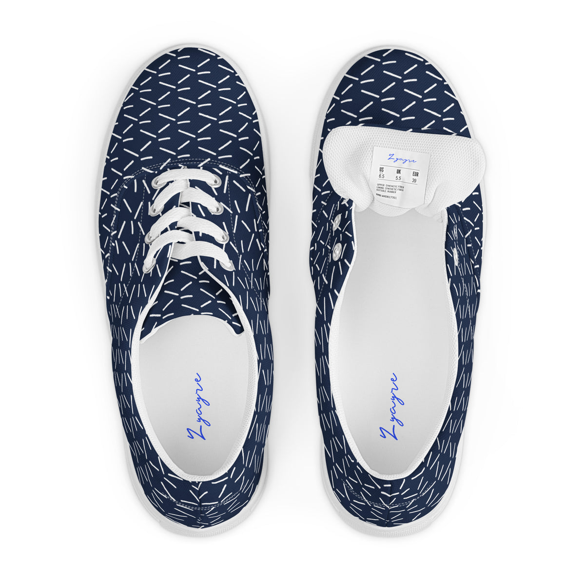 Men’s lace-up canvas