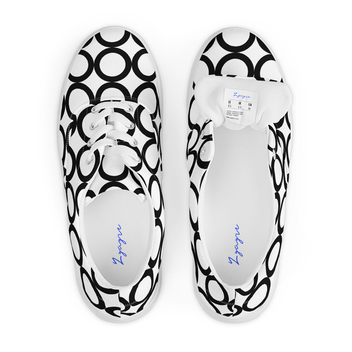 Men’s lace-up canvas