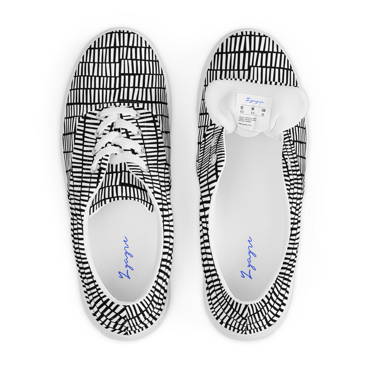 Men’s lace-up canvas