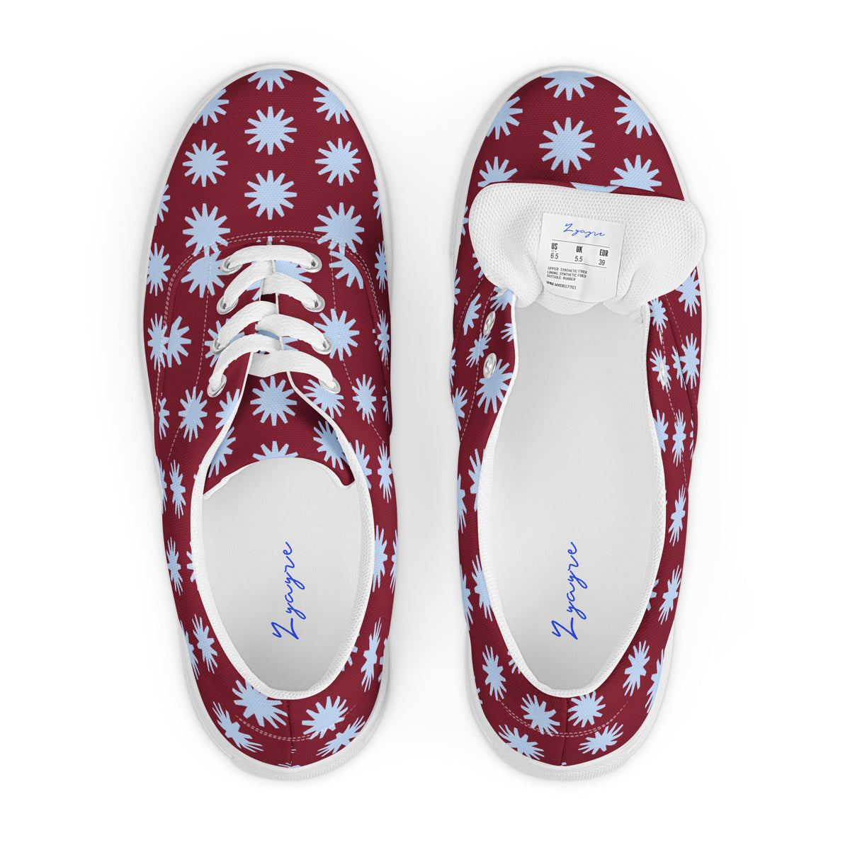Men’s lace-up canvas