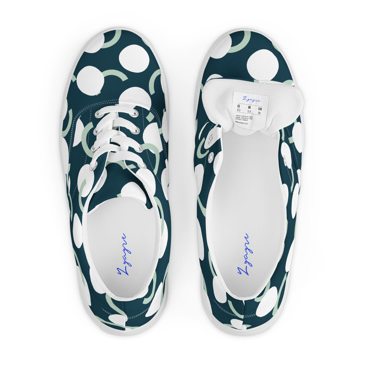 Men’s lace-up canvas