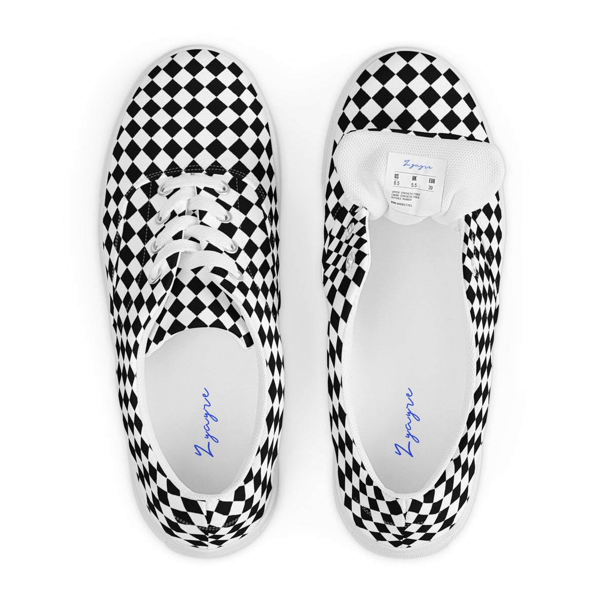 Men’s lace-up canvas