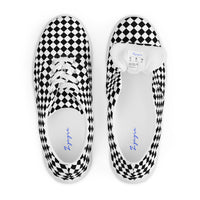 Men’s lace-up canvas