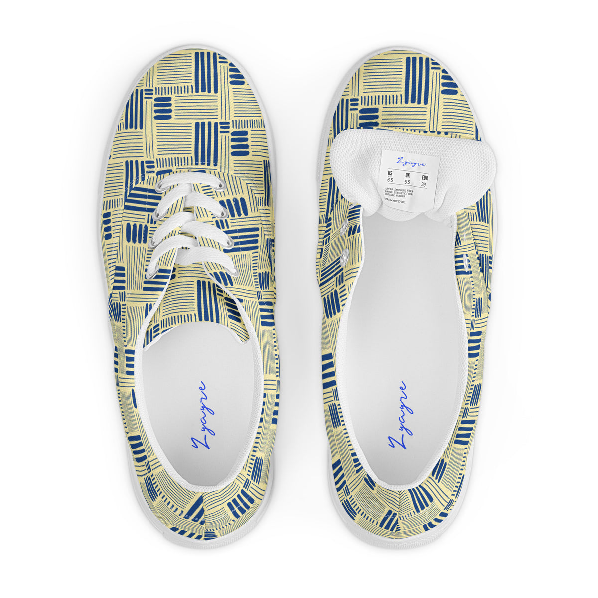 Men’s lace-up canvas