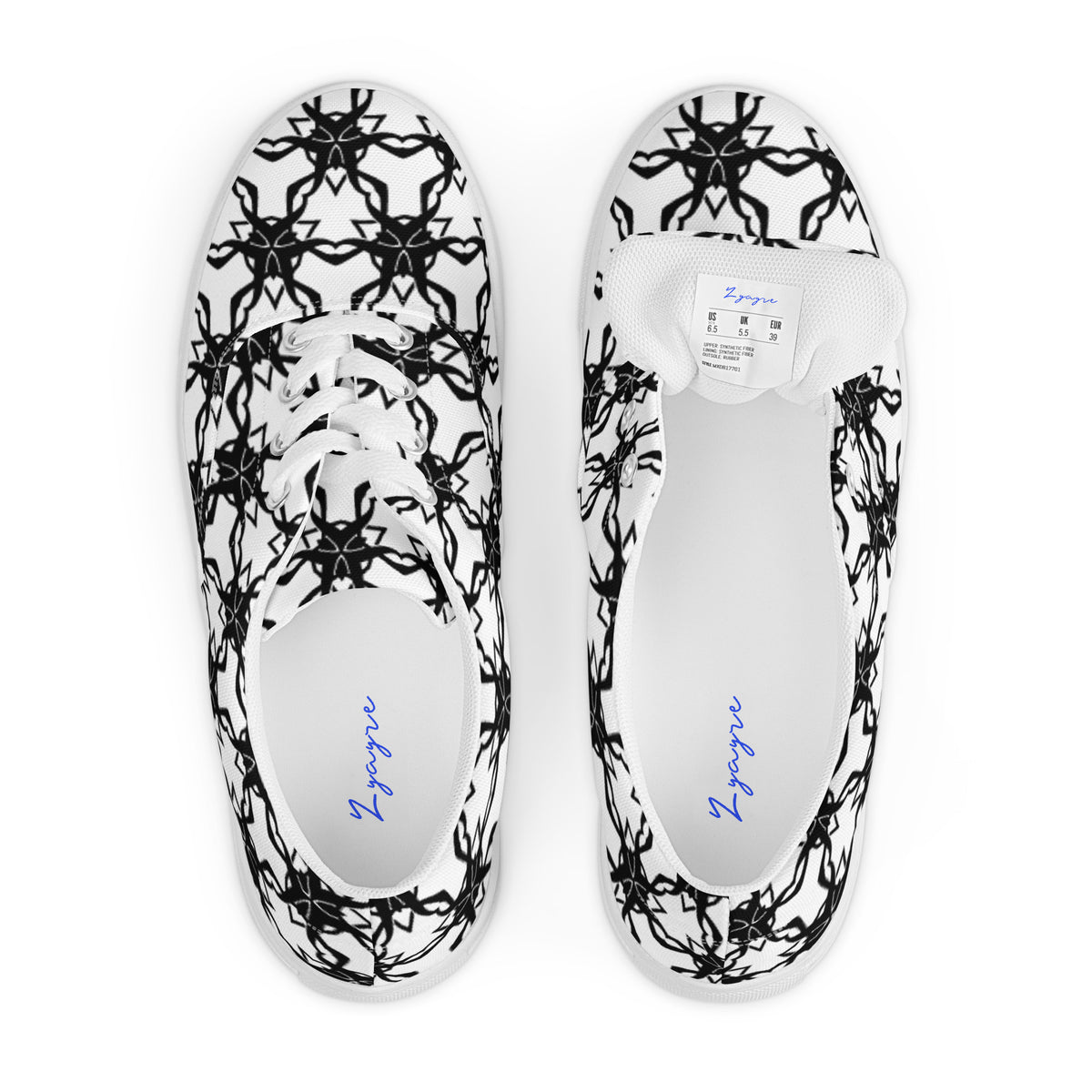 Men’s lace-up canvas