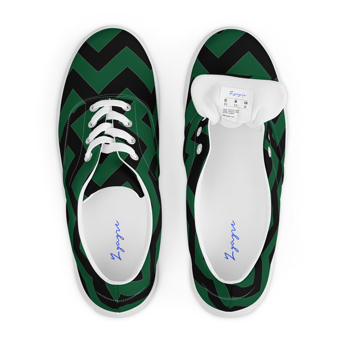 Men’s lace-up canvas