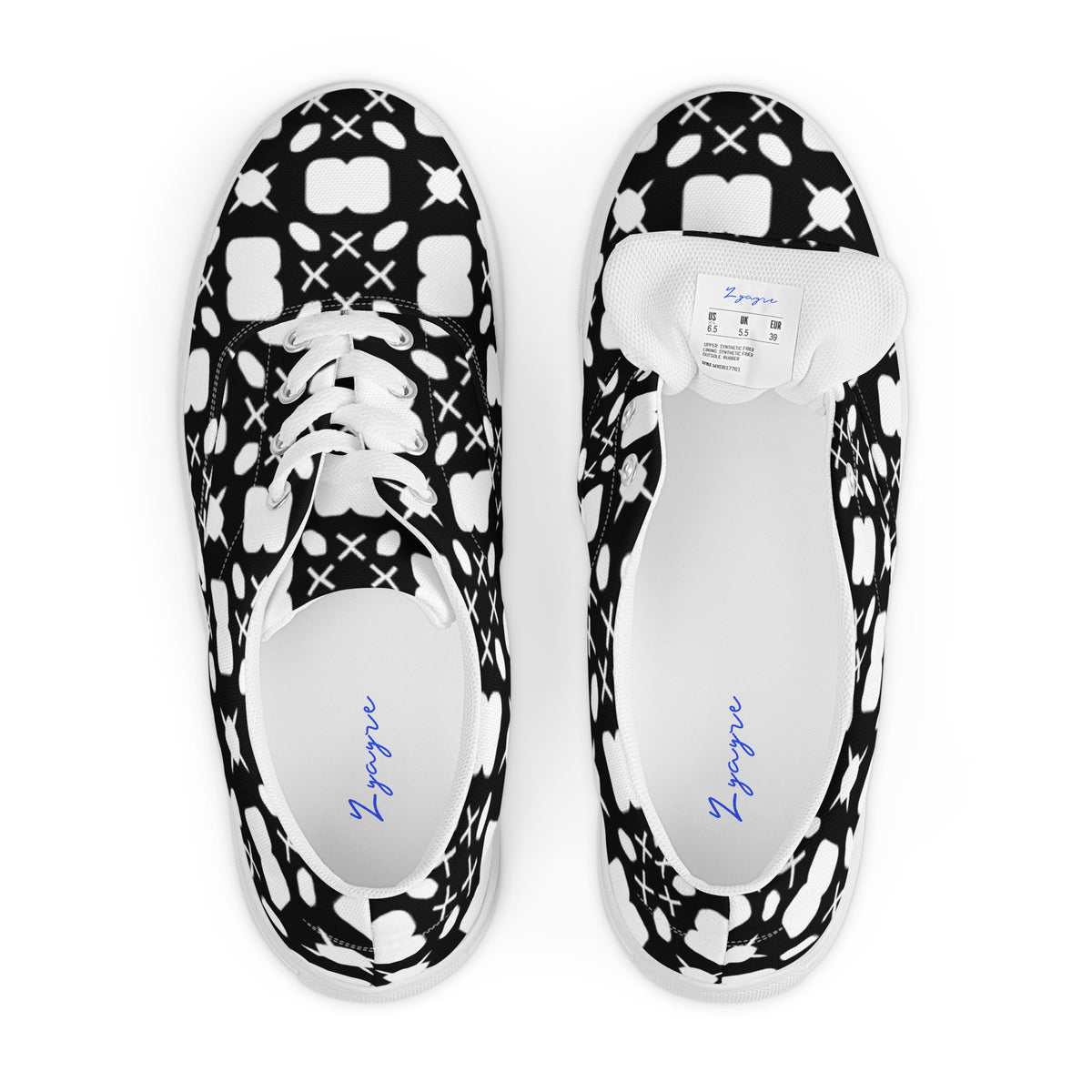 Men’s lace-up canvas
