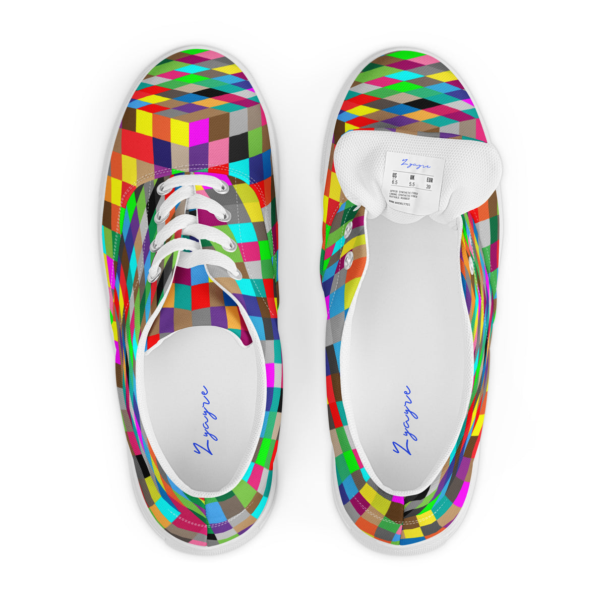 Men’s lace-up canvas