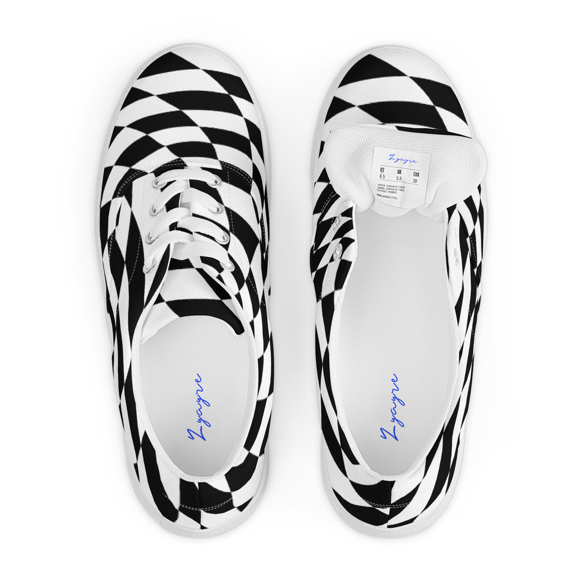 Men’s lace-up canvas