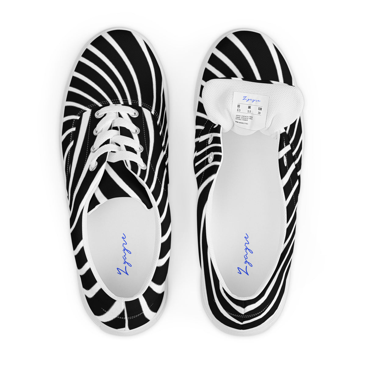Men’s lace-up canvas