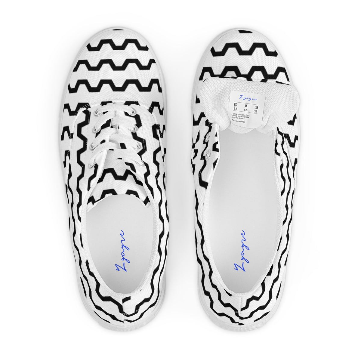 Men’s lace-up canvas