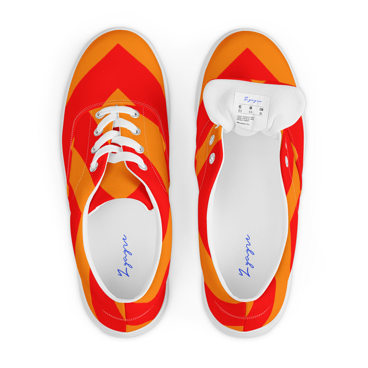 Men’s lace-up canvas