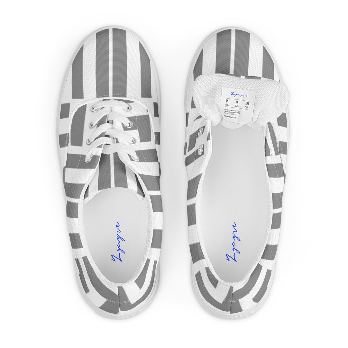 Men’s lace-up canvas