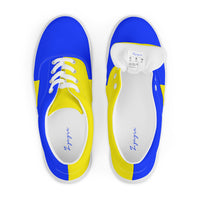 Men’s lace-up canvas