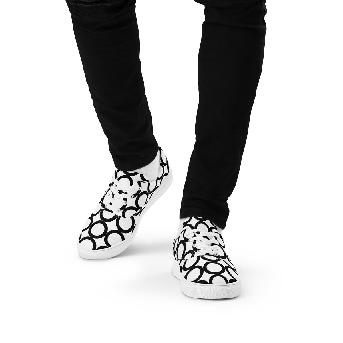 Men’s lace-up canvas