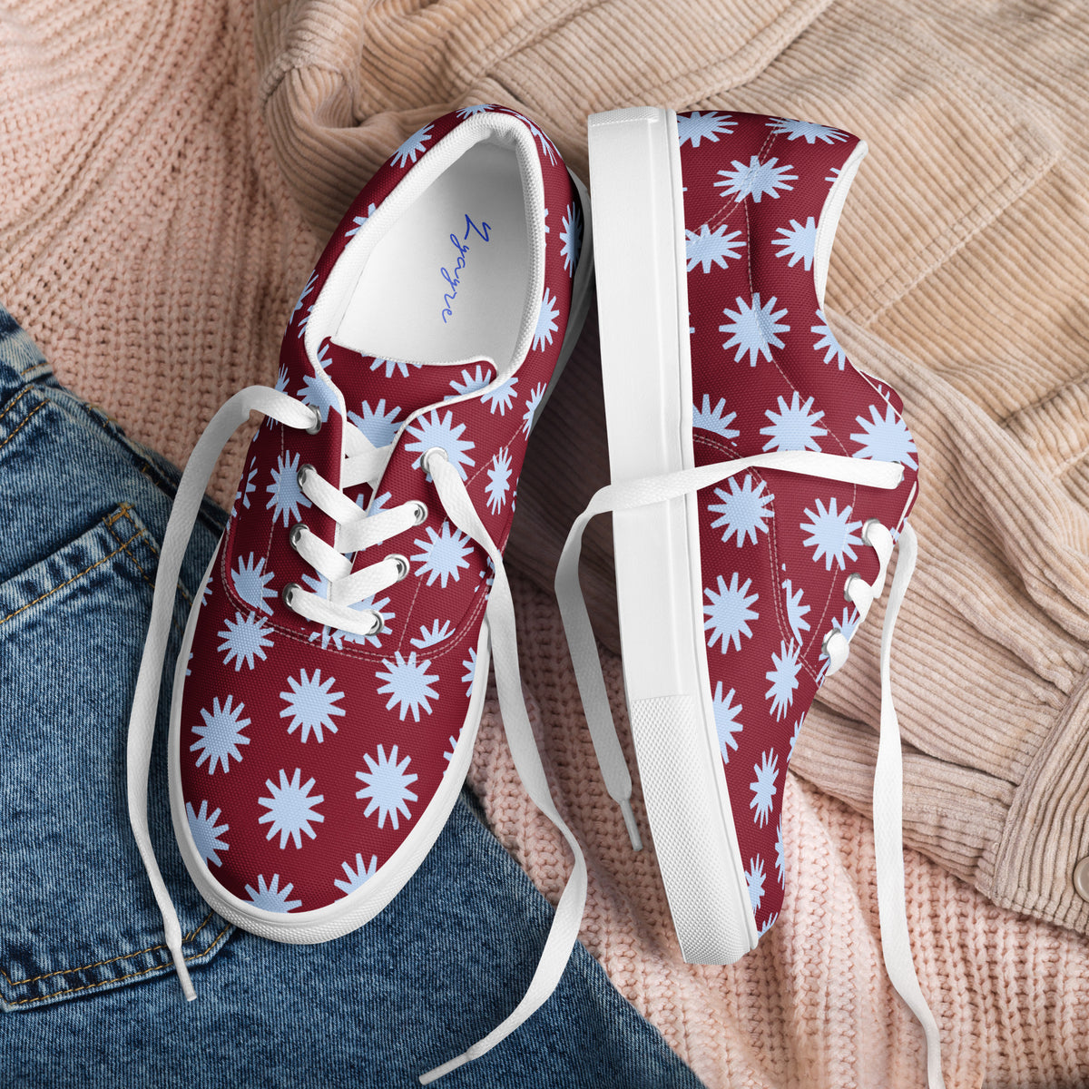 Men’s lace-up canvas