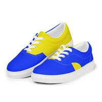 Men’s lace-up canvas