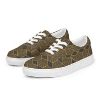 Men’s lace-up canvas