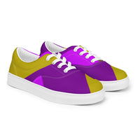 Men’s lace-up canvas