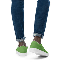 Men’s slip-on canvas-Green