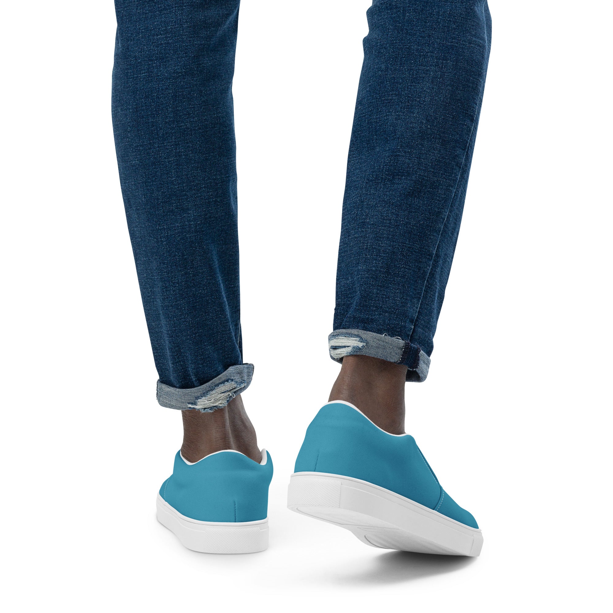 Men’s slip-on canvas-Blue