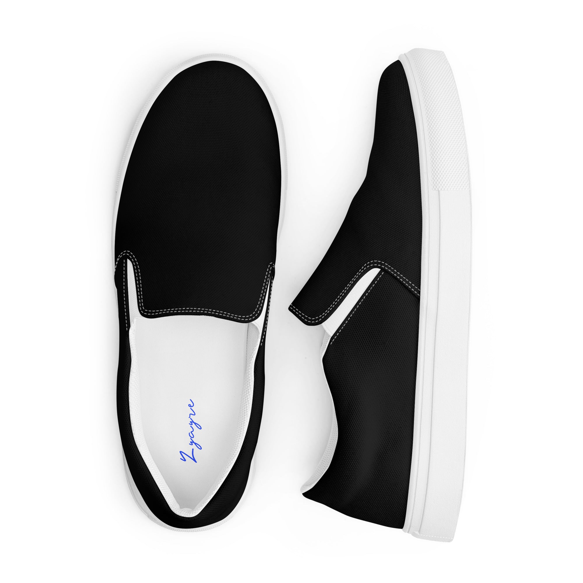 Men’s slip-on canvas-Black