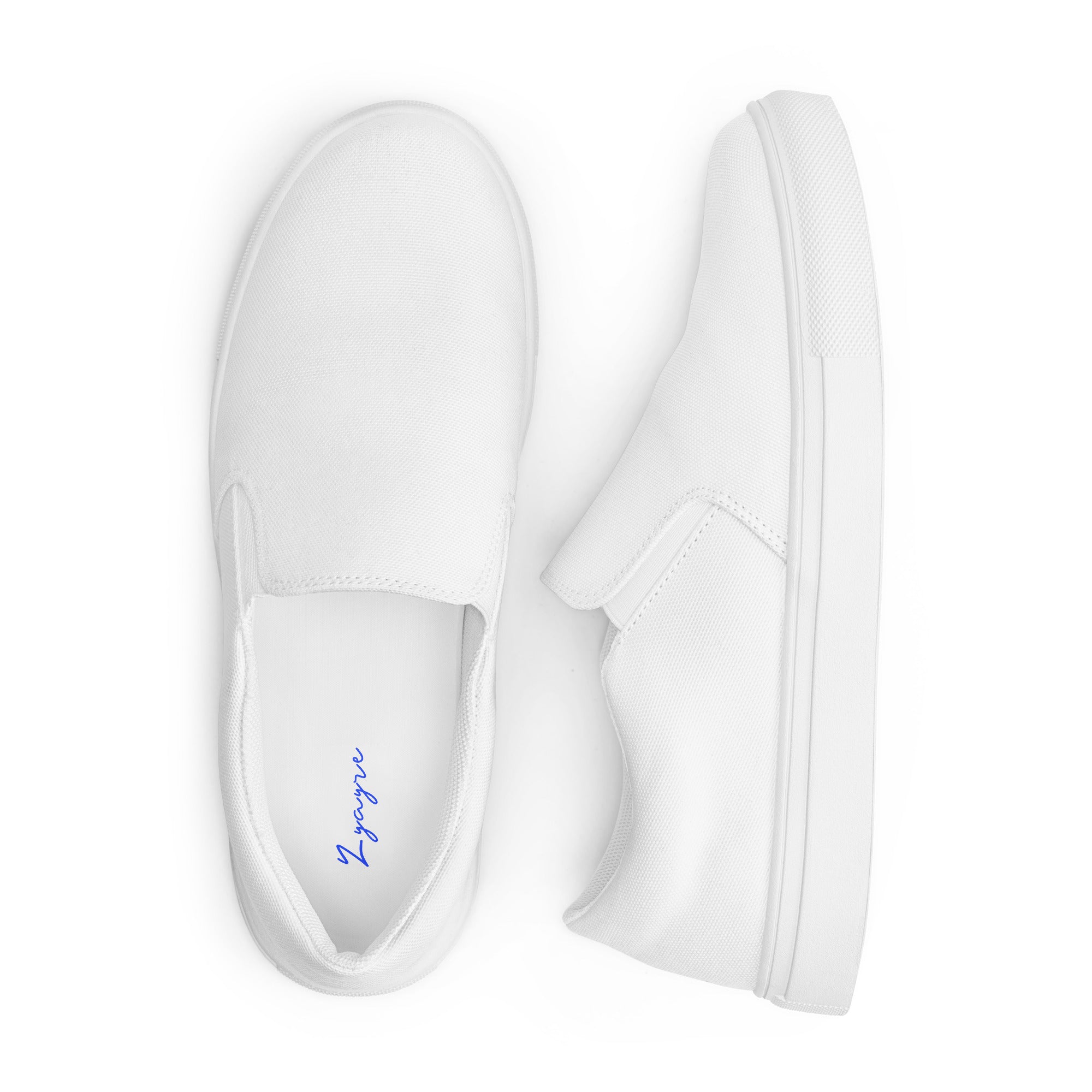 Men’s slip-on canvas-White