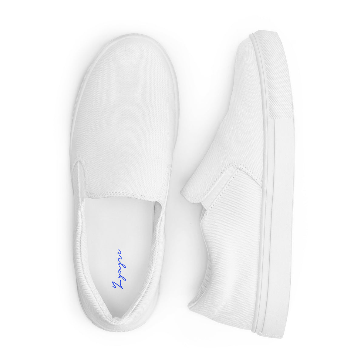 Men’s slip-on canvas-White