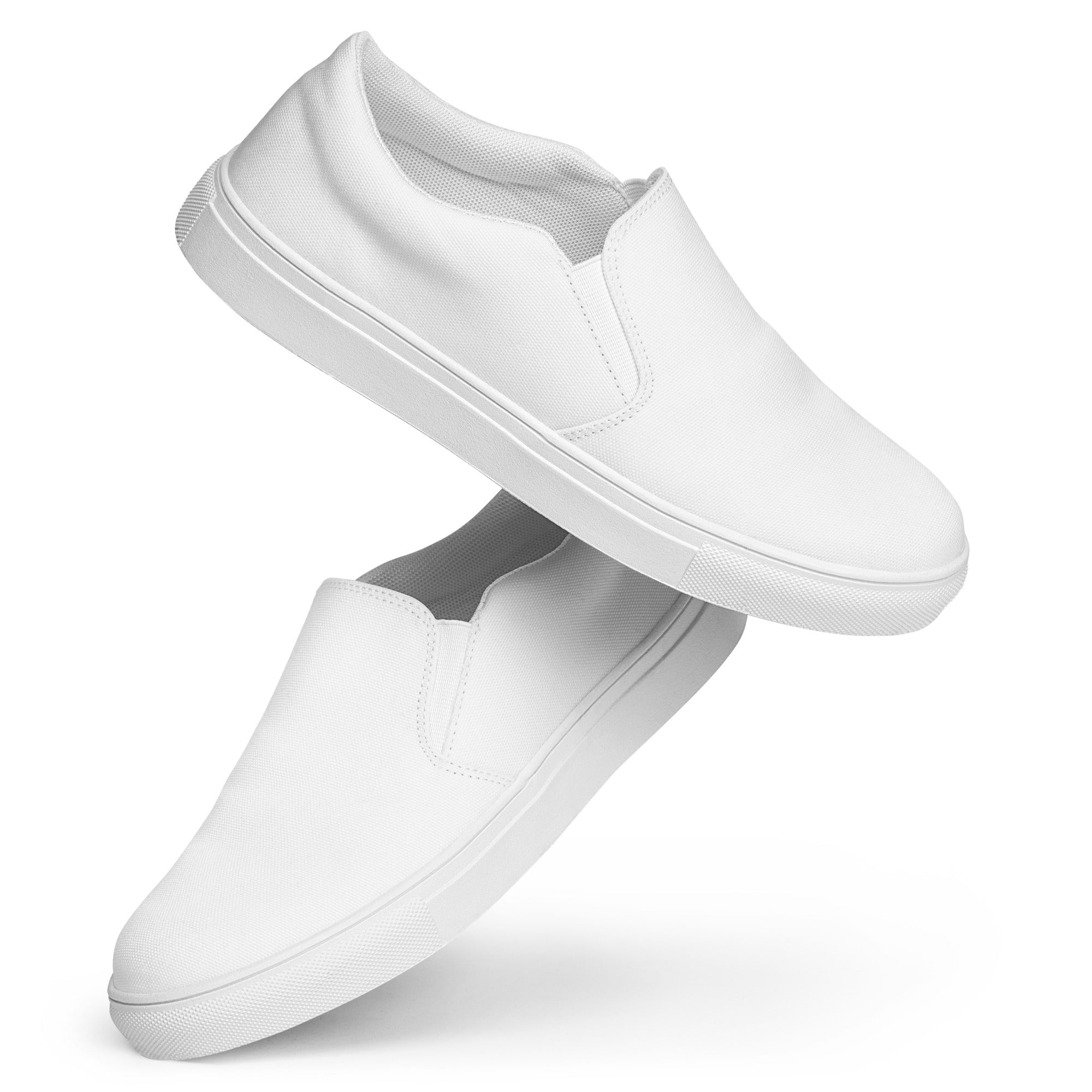 Men’s slip-on canvas-White