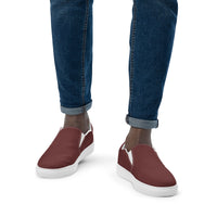 Men’s slip-on canvas-Auburn