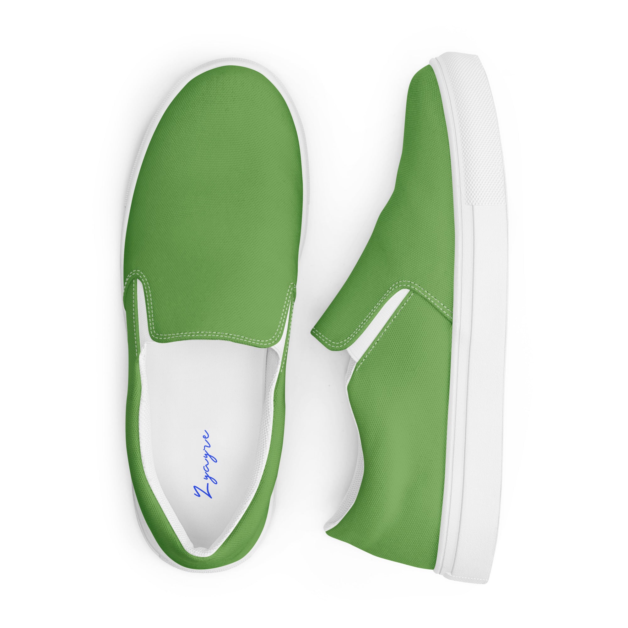 Men’s slip-on canvas-Green