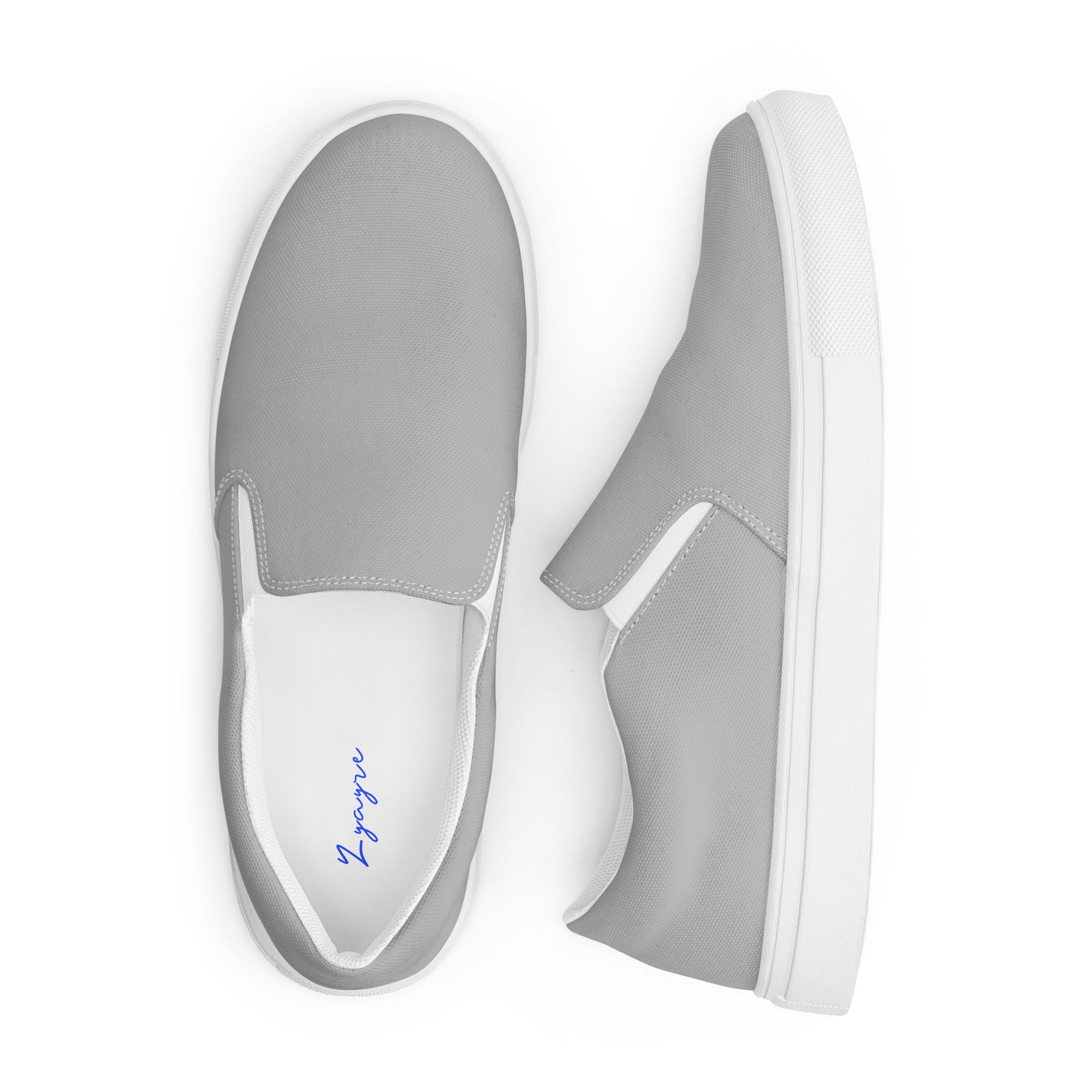 Men’s slip-on canvas-Gray