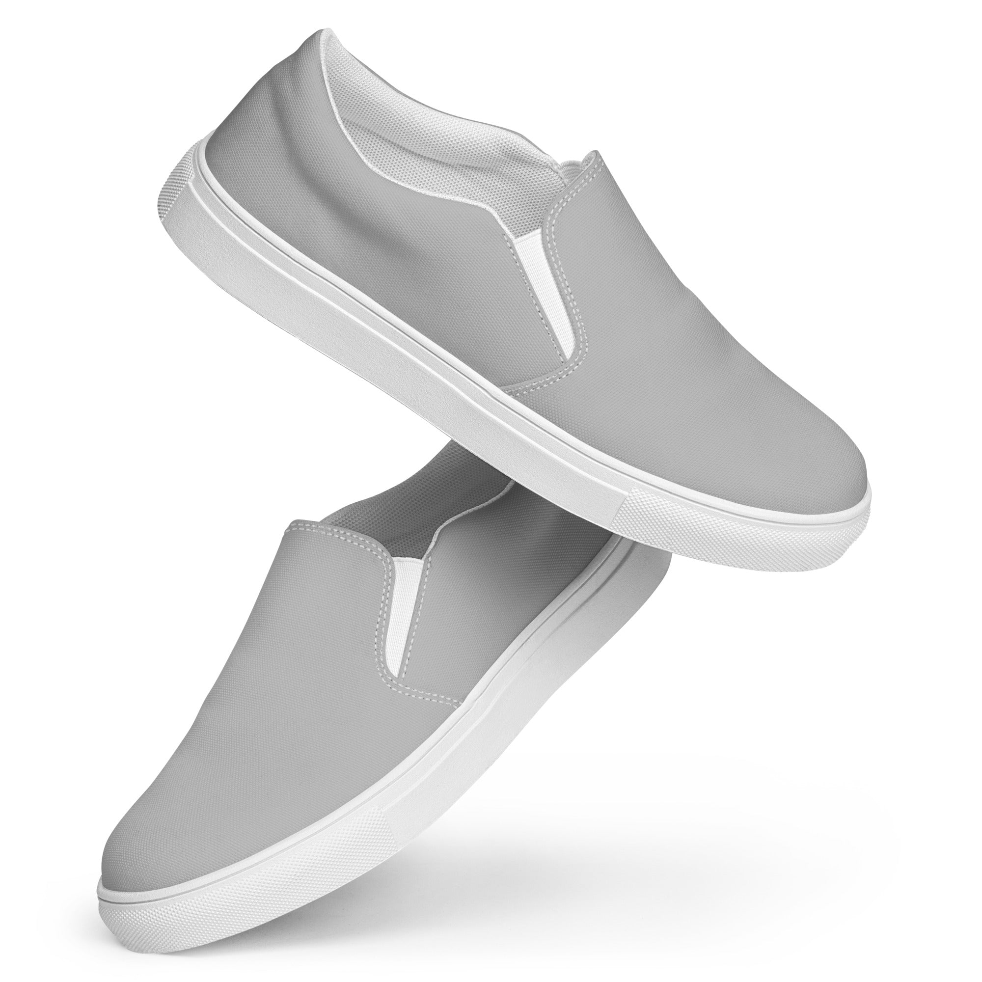 Men’s slip-on canvas-Gray