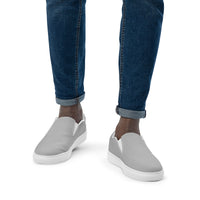 Men’s slip-on canvas-Gray