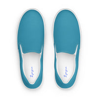 Men’s slip-on canvas-Blue