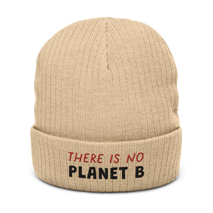 Ribbed knit beanie