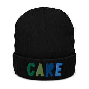 Ribbed knit beanie