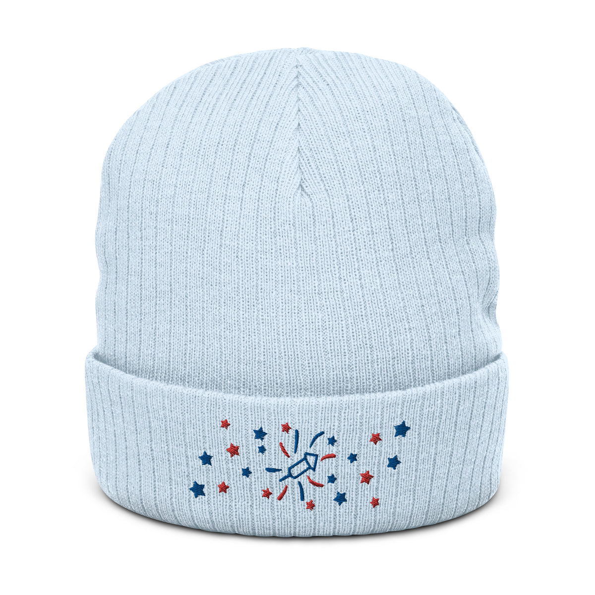 Ribbed knit beanie
