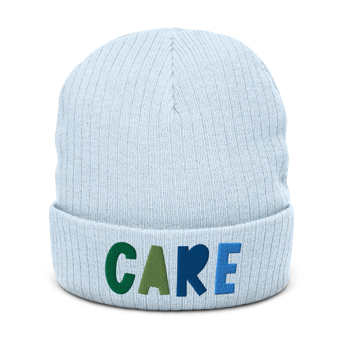 Ribbed knit beanie