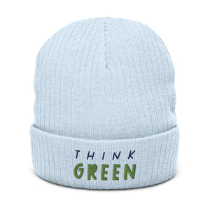 Ribbed knit beanie