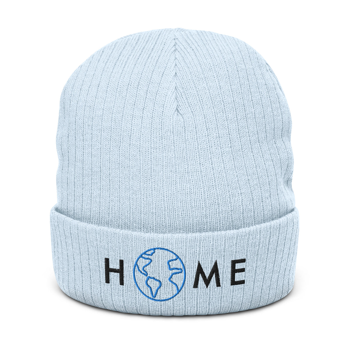 Ribbed knit beanie
