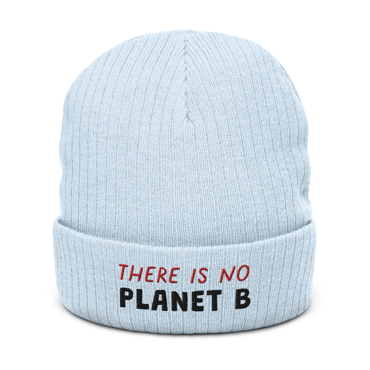 Ribbed knit beanie