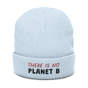 Ribbed knit beanie