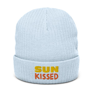 Ribbed knit beanie